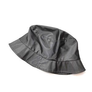 Vintage Y2K Metallic Bucket Hat - 100% Rubber - Early 2000s Statement Piece